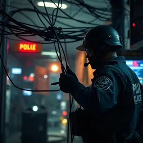 Corte de cabos de internet