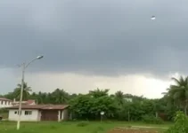chuva de granizo