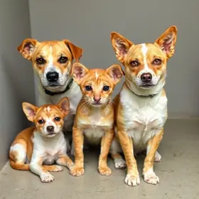 adoções de cães e gatos