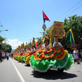 desfiles celebram aniversário de Colatina e Linhares